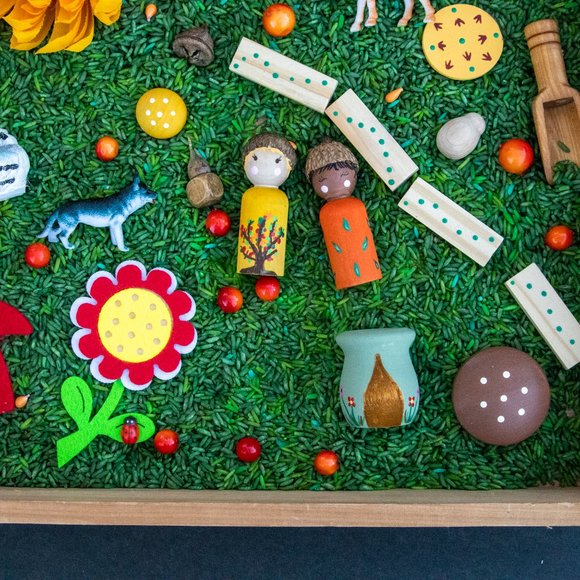Sensory Bin | Sensory Kit | Wood Toys | Open Ended Toys - Picture 10 of 10